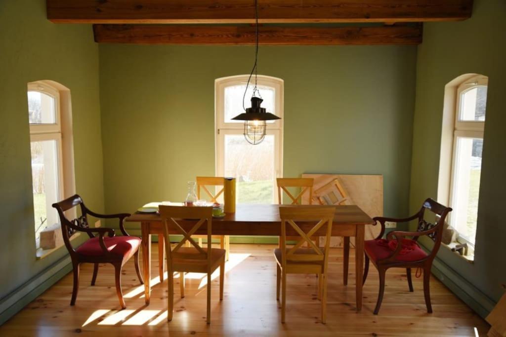 Forsthaus Lelkendorf / Ferienwohnung Buitenkant foto